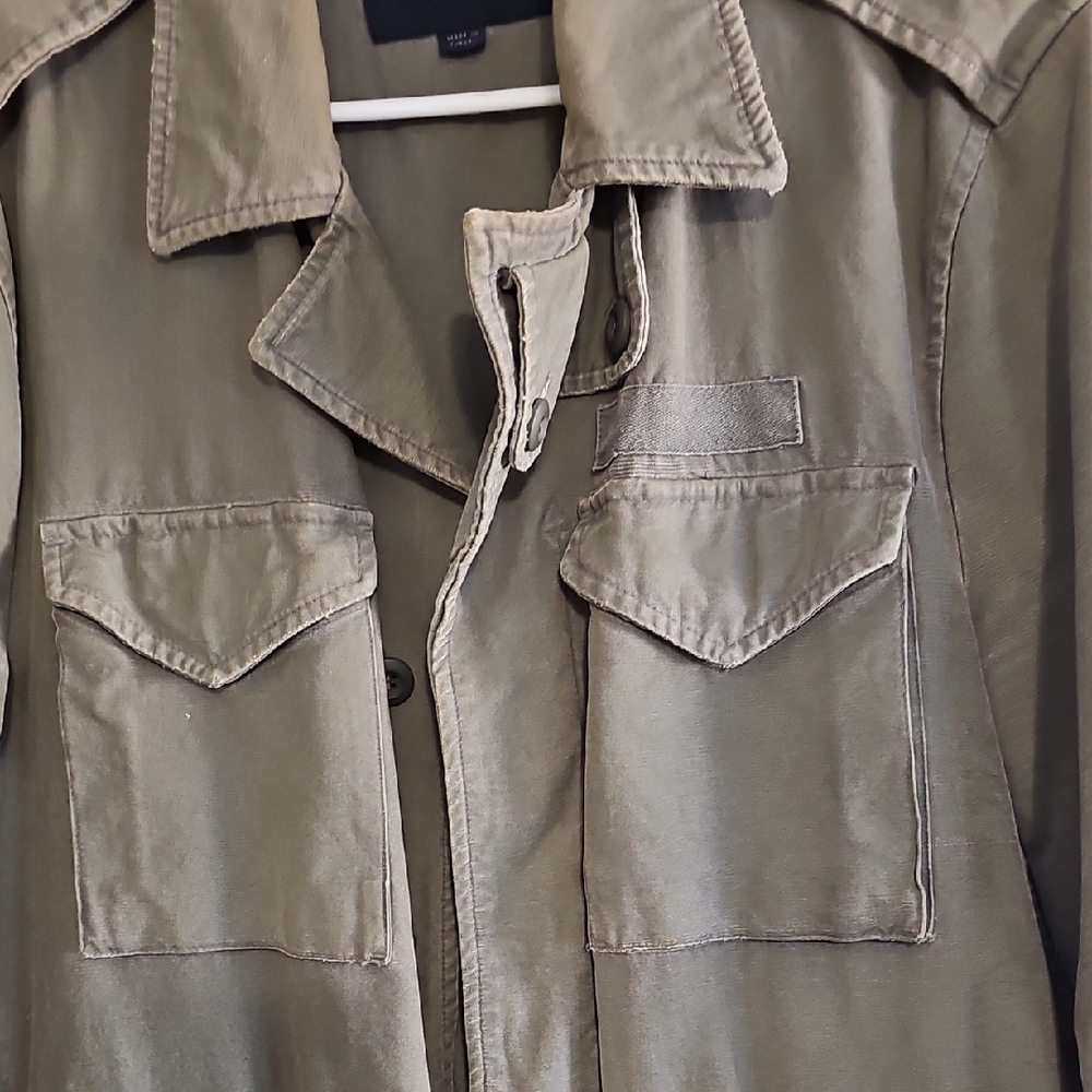 All Saints Olive Field Jacket - Picture 5 of 5